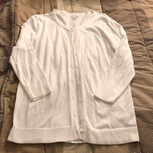 White Cardigan